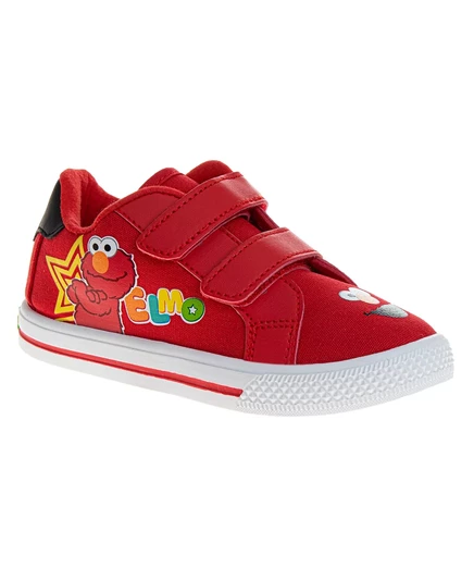  Повседневные кроссовки Elmo для малышей и совсем маленьких деток Happy Elmo red