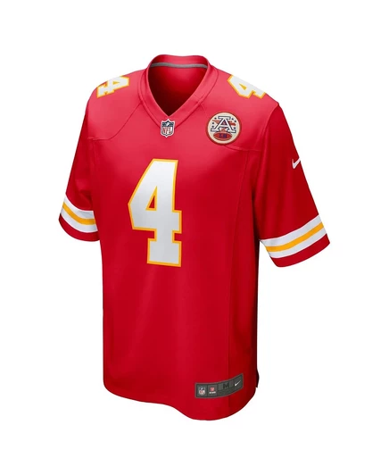 Мужская игровая футболка Nike Rashee Rice Chiefs, красная