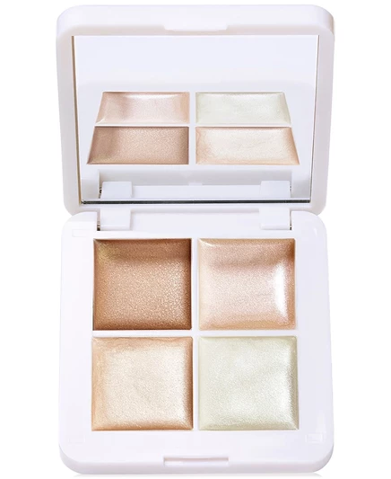 Палетка rms beauty luminizer glow quad мини, белая