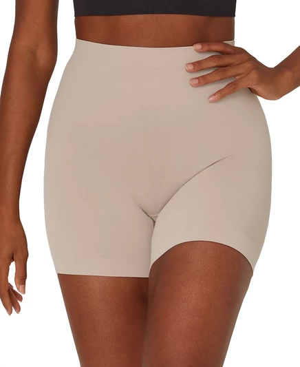 Женское повседневное бесшовное корректирующее белье Maidenform со средней талией для похудения бедер DMS831 evening blush