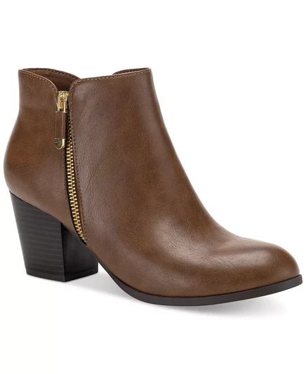  Женские ботильоны Masrinaa, созданные для Macy's cognac smooth