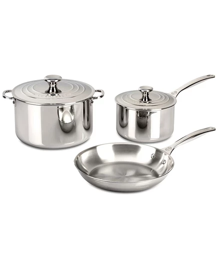 Набор посуды Le Creuset из нержавеющей стали, 5 предметов