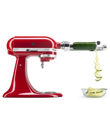 Насадка-спиралайзер KitchenAid KSM1APC для миксера, серая