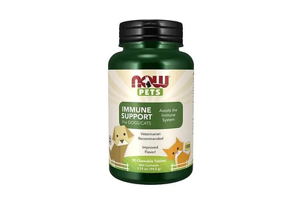 Добавка для животных NOW Foods Pets Immune Support, 90 таб