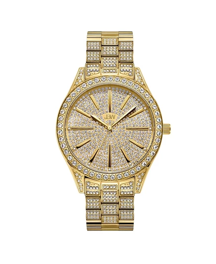Женские часы JBW Cristal Diamond 18K позолота, золотые