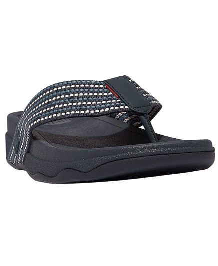 Мужские шлепанцы-сандалии FitFlop GF1 с трехцветной тесьмой, синие