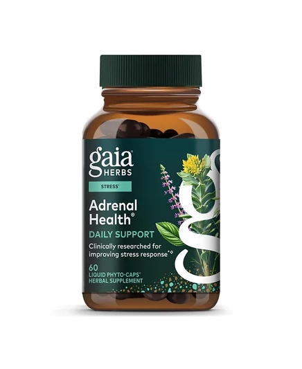 БАД Gaia Herbs Adrenal Health Daily Support, 60 жидких фитокапсул