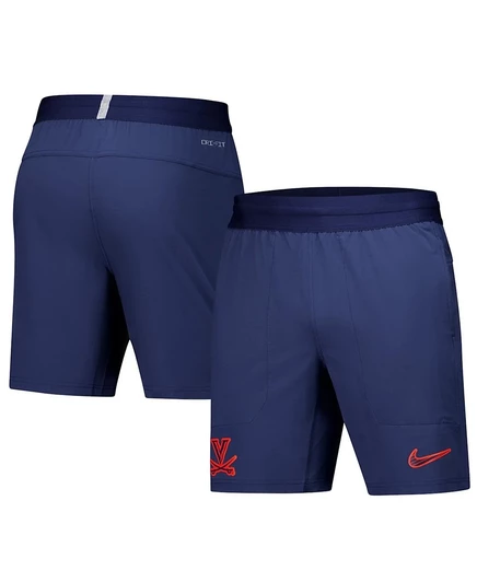 Мужские шорты Nike Virginia Cavaliers 2024/25 Sideline, синие