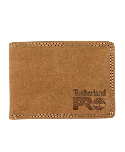 Мужской кошелек Timberland Pro Pullman Passcase из кожи, коричневый