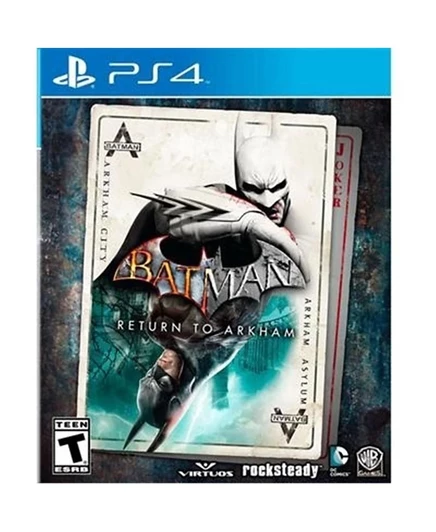Видеоигра Warner Bros. Batman: Return to Arkham для PS4, белая