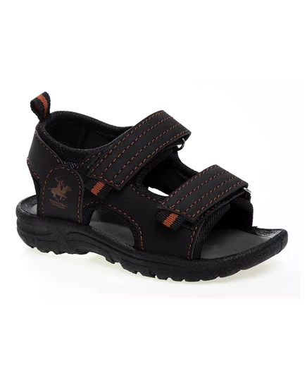  Спортивные сандалии с двойным ремешком для малышей black/red