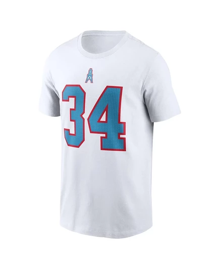 Мужская футболка Nike Earl Campbell White с именем и номером ушедшего в отставку игрока 