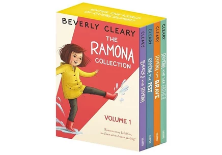 Сборник «Рамона», 4 книги, Беверли Клири, белый