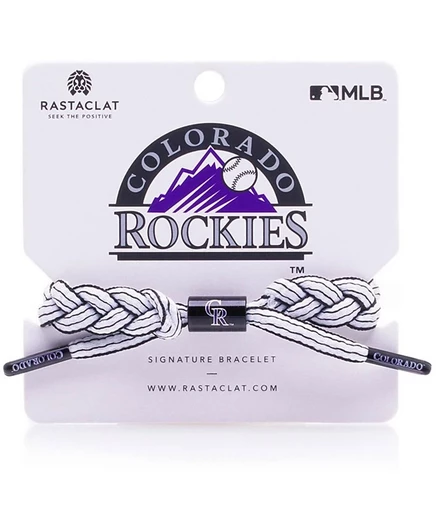 Мужской браслет Rastaclat Colorado Rockies, белый