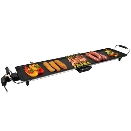 Электрический гриль MEGACHEF 35.43″ 1400 Вт, черный