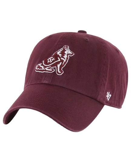 Мужская бейсболка 47 Brand Texas A&M Aggies, бордовая