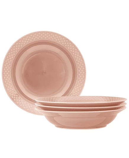 Набор глубоких мисок Noritake Kikko 4 шт., 740 мл, розовые