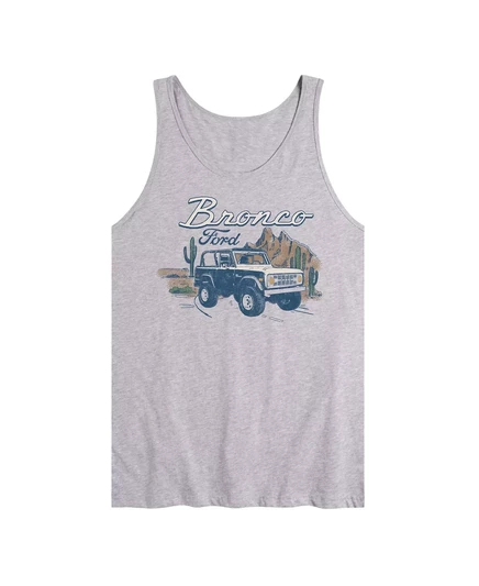Гибридная одежда Мужская майка из джерси Ford Bronco Desert athletic heather