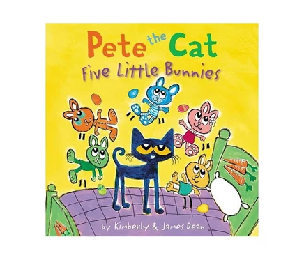 Книга «Пять маленьких кроликов» (Pete the Cat), Джеймс Дин