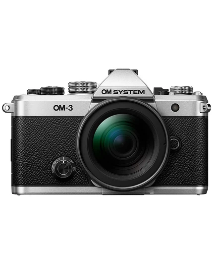 Камера OM-SYSTEM OM-3 с объективом M.Zuiko 12–45 мм, черная
