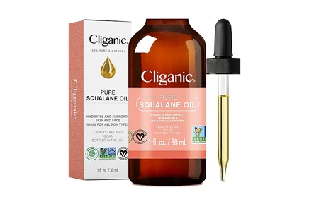 Масло сквалана CLIGANIC без ГМО, 30 мл