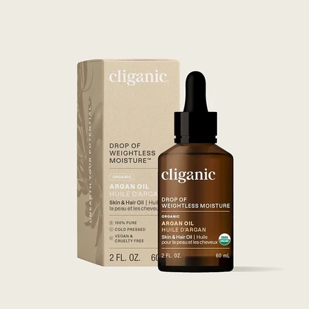 Органическое аргановое масло Cliganic, 60 мл