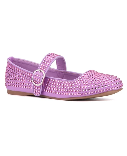  Женские балетки Dawn Maryjane на плоской подошве light/pastel purple