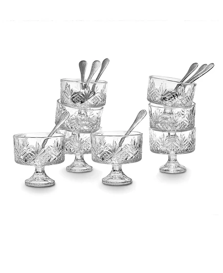 Десертный набор Godinger Dublin Crystal, 16 предметов