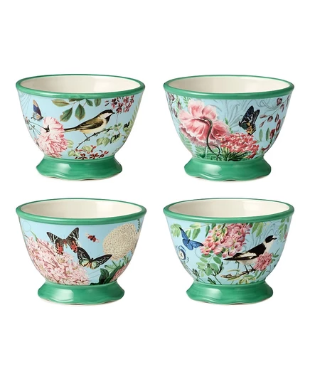 Креманки Certified International Flora, разноцветные