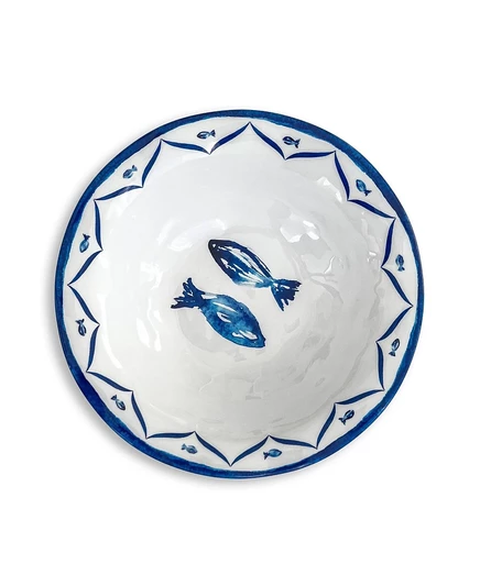 Салатник сервировочный Q-SQUARED Sardinia 12″, разноцветный