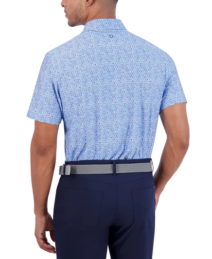 Мужское поло Ben Sherman Broken Record Tech Jersey, синее