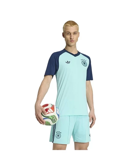 Мужская футболка Adidas Germany Pre-Match 2026, синяя