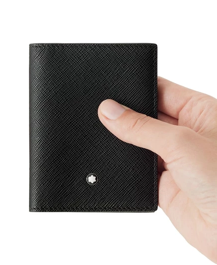 Кардхолдер Montblanc Sartorial из кожи, черный