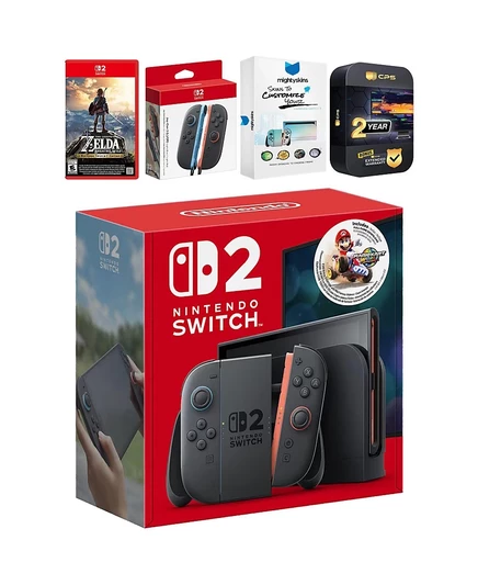 Игровая консоль Nintendo Switch 2 комплект Mario Kart World, серый