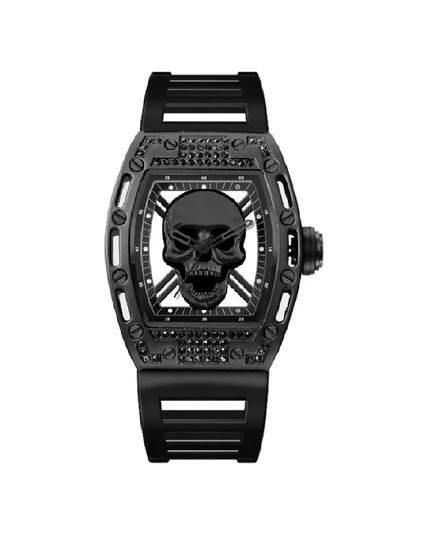 Мужские часы Ed Hardy 42 мм, матовый корпус, пластиковый ремешок, черные