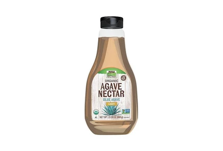 Нектар агавы NOW Foods светло-янтарный, 660 г