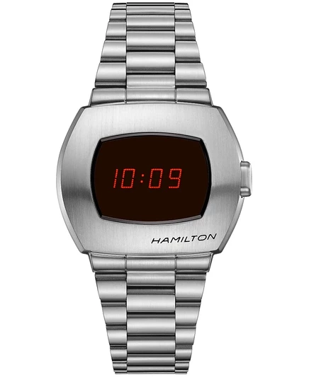 Унисекс-часы Hamilton Pulsar цифровые, стальные