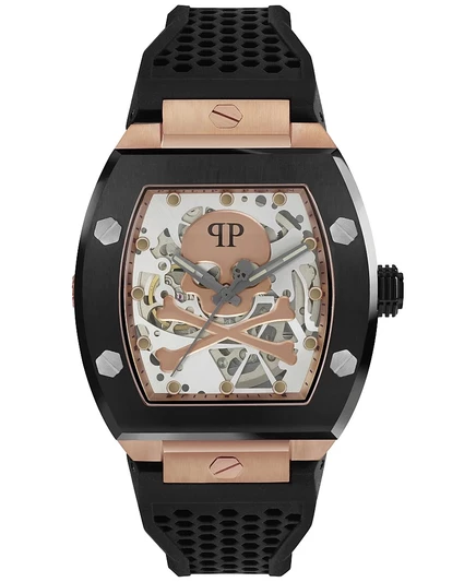 Мужские часы Philipp Plein The $keleton авт. 44 мм, черный