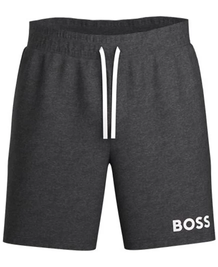 Мужские шорты HUGO by Hugo Boss с логотипом, серые