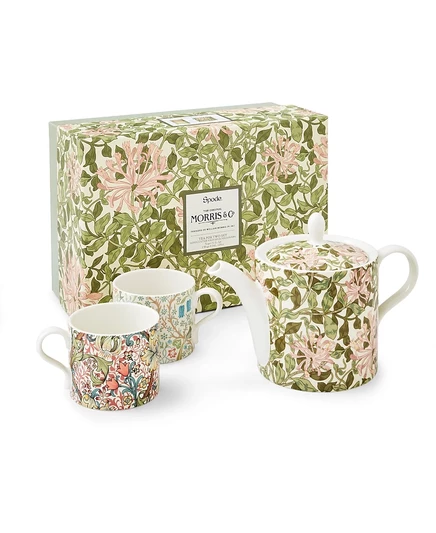 Набор Spode Morris, чайник и 2 кружки, разноцветный