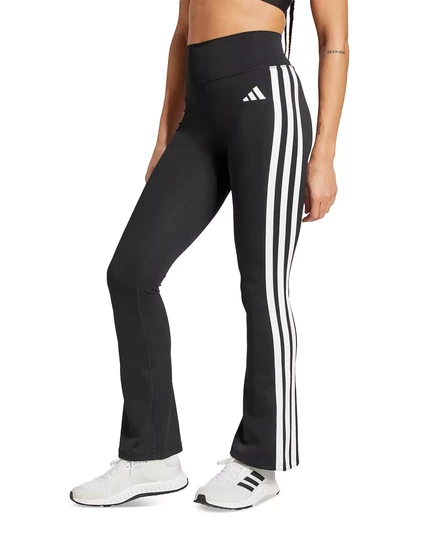  Женские леггинсы Essentials из хлопчатобумажной смеси в 3 полосы black/white