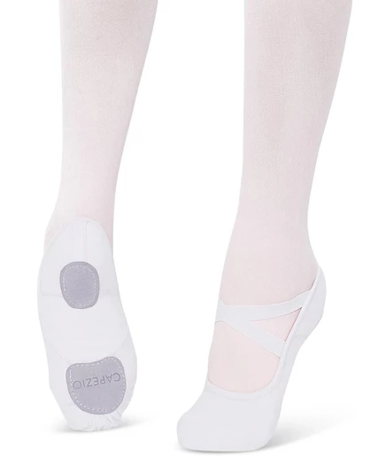 Женские балетные туфли Capezio Hanami, белые