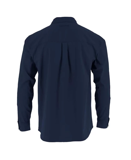 Рубашка Thorogood Big & Tall Utility Stretch Shop с длинным рукавом на пуговицах pageant blue