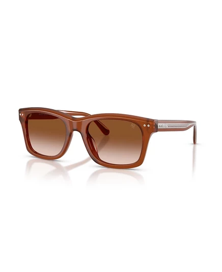Унисекс солнцезащитные очки Ralph Lauren RL8237U квадратные, коричневые