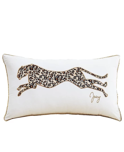 Декоративная бархатная подушка Juicy Couture Cheetah