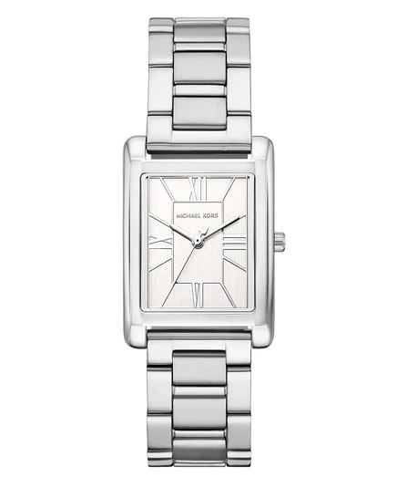 Женские часы Michael Kors Essex из нержавеющей стали серебристого цвета, 26x36 мм