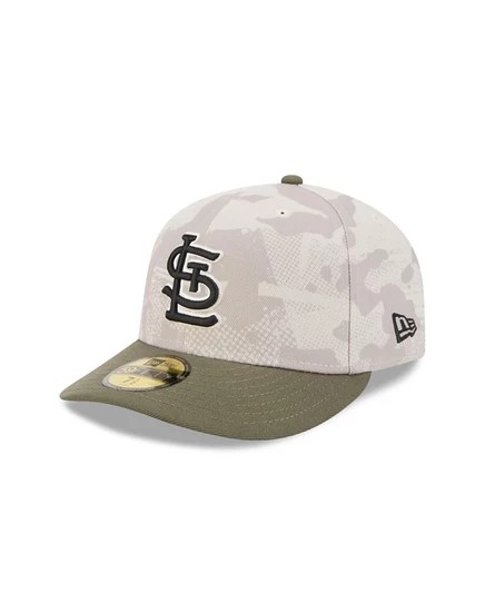 Мужская кепка New Era 59FIFTY Cardinals, бежево-оливковая