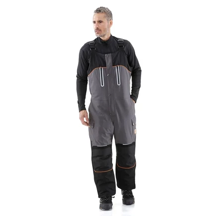 Мужской нагрудный комбинезон Refrigiwear PolarForce, серый