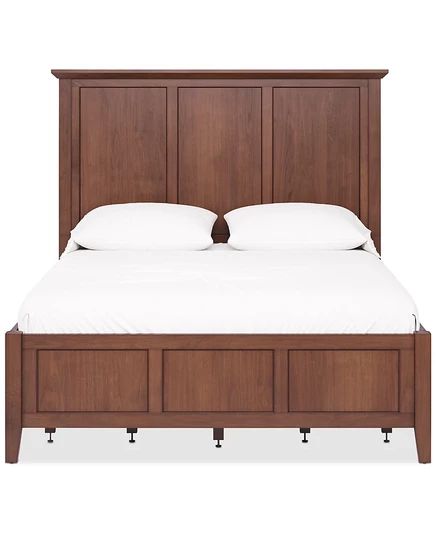 Кровать Macy's Hedworth California King с ящиками, коричневая