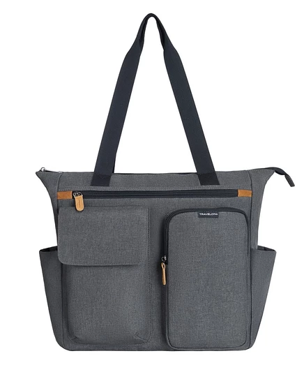Унисекс сумка-тоут Travelon Transit Oversized, серая